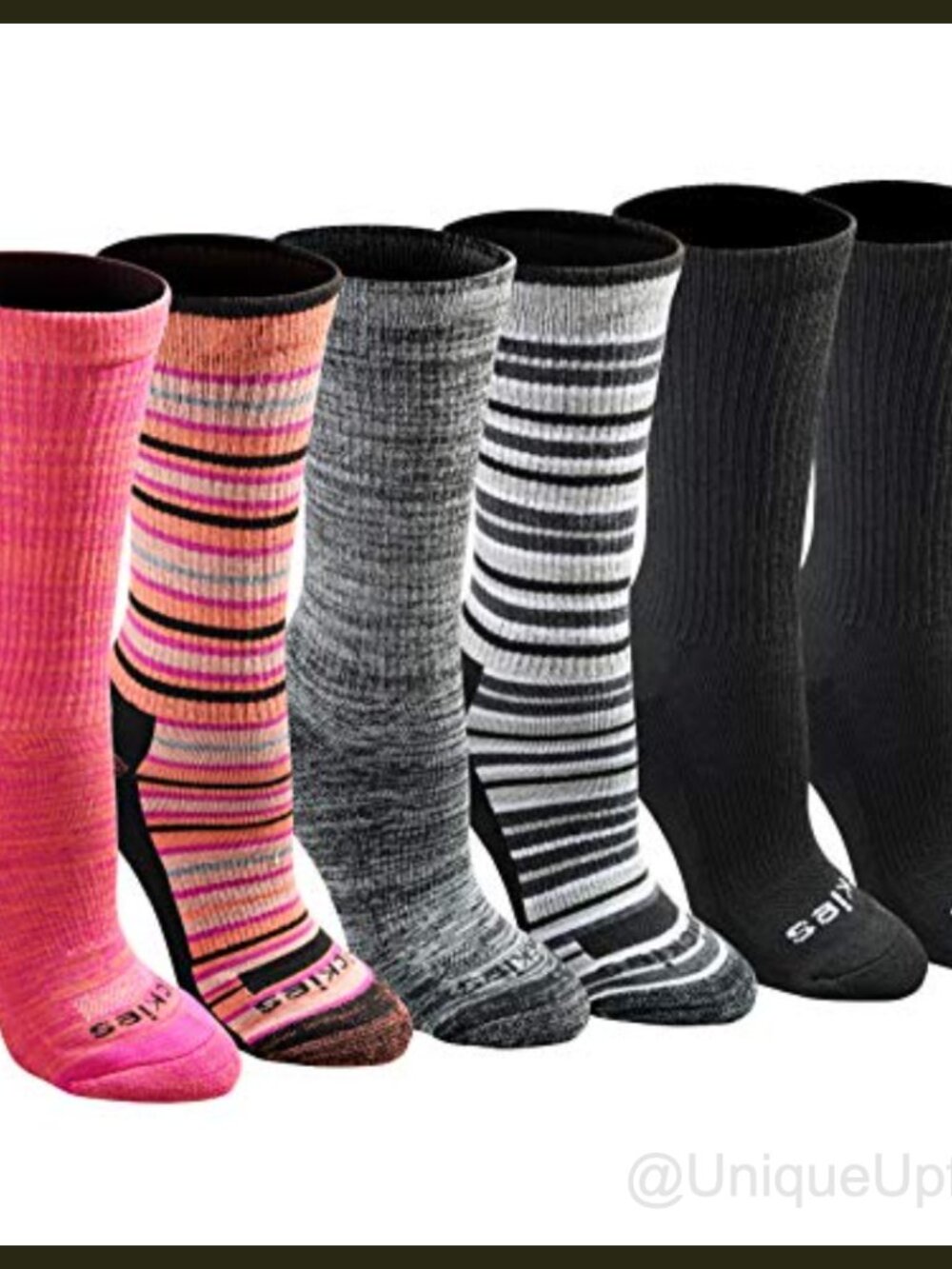 Dri-Tech Moisture Control Crew Socks Arch Compression Cushion
